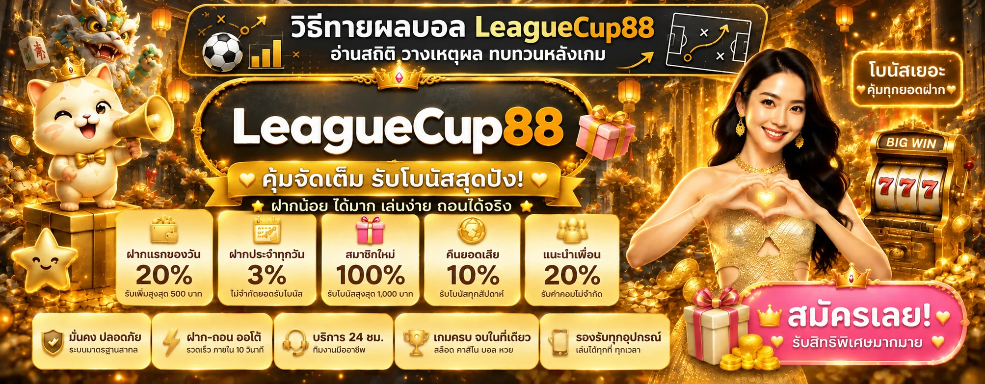 LeagueCup88 วิธีทายผลบอลฟรี วิเคราะห์แมตช์เป็นขั้นตอน